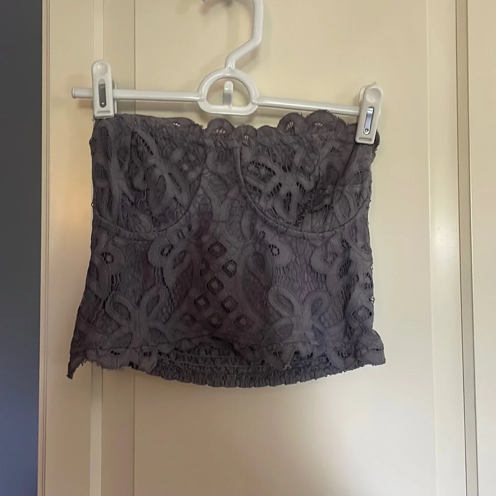 Free People Lace Tube Top - Picture 1 of 3
